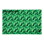 PatternPly® Transparent Green Bokeh sheet showing the pattern