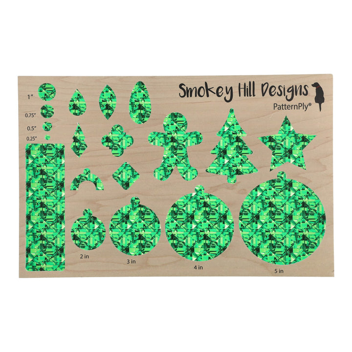 PatternPly® Transparent Green Glitz Micro