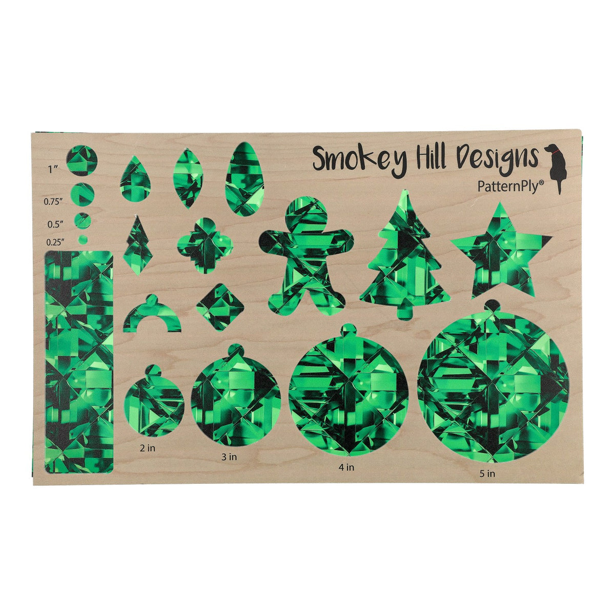 PatternPly® Full Coverage Green Glitz product photo 3