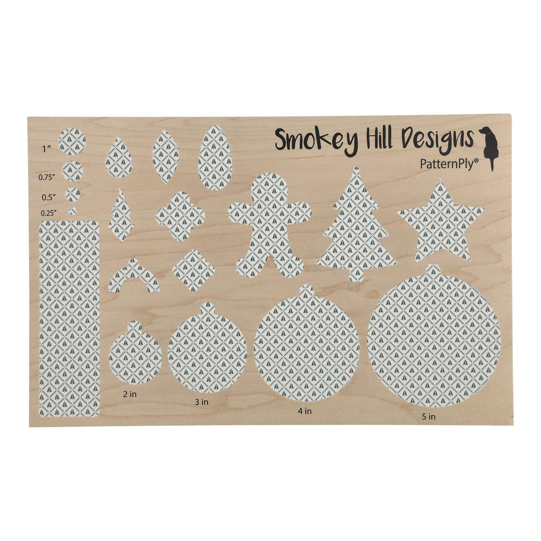 PatternPly® Full Coverage Green Holiday Lattice