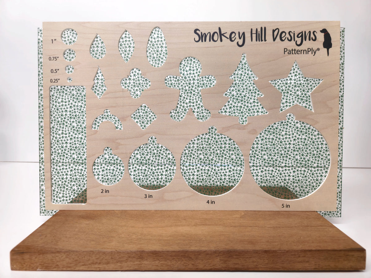 PatternPly® Scattered Micro Green Marijuana Leaves product photo 2