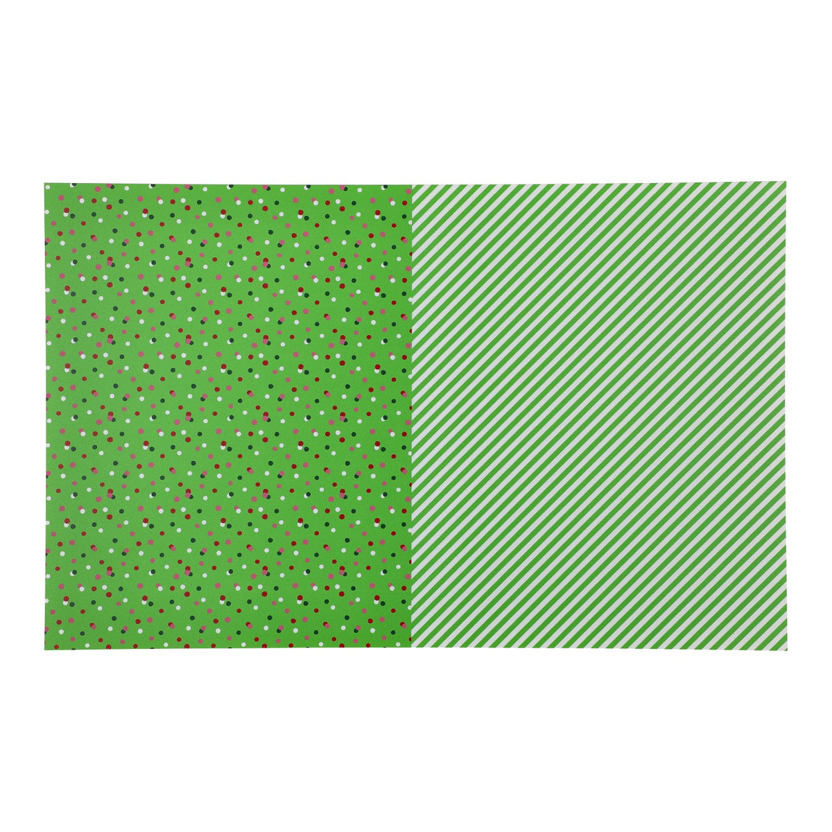 PatternPly® Full Coverage Green Retro Duo sheet showing the pattern