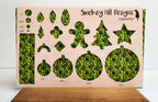 PatternPly® Full Coverage Green Stained Glass Spiderwebs product photo 2
