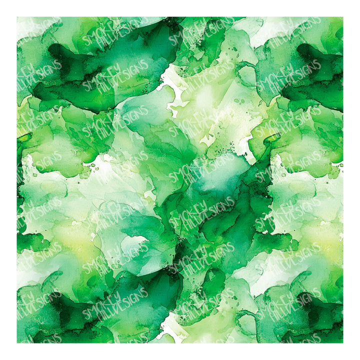 PatternPly® Full Coverage Green Watercolor