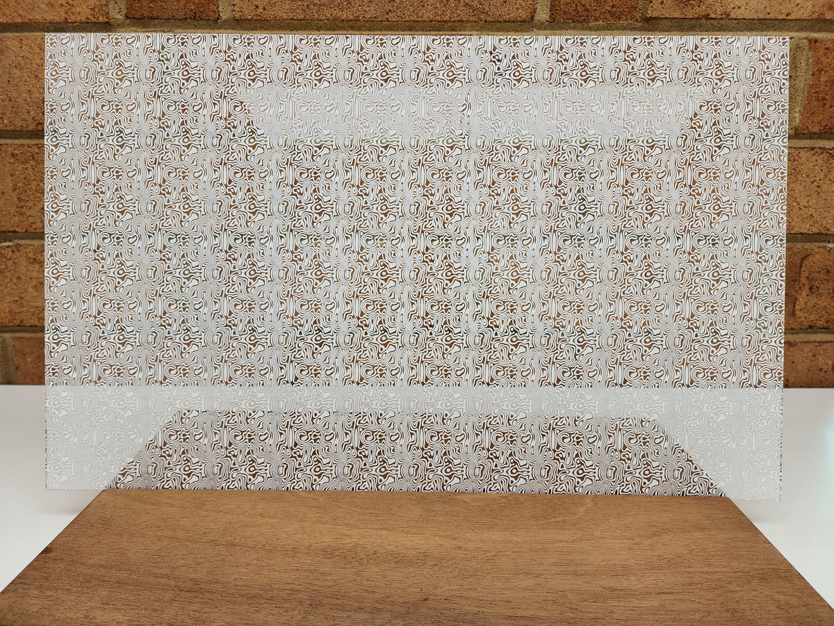 PatternPly® Scattered Groovy WHITE product photo 3