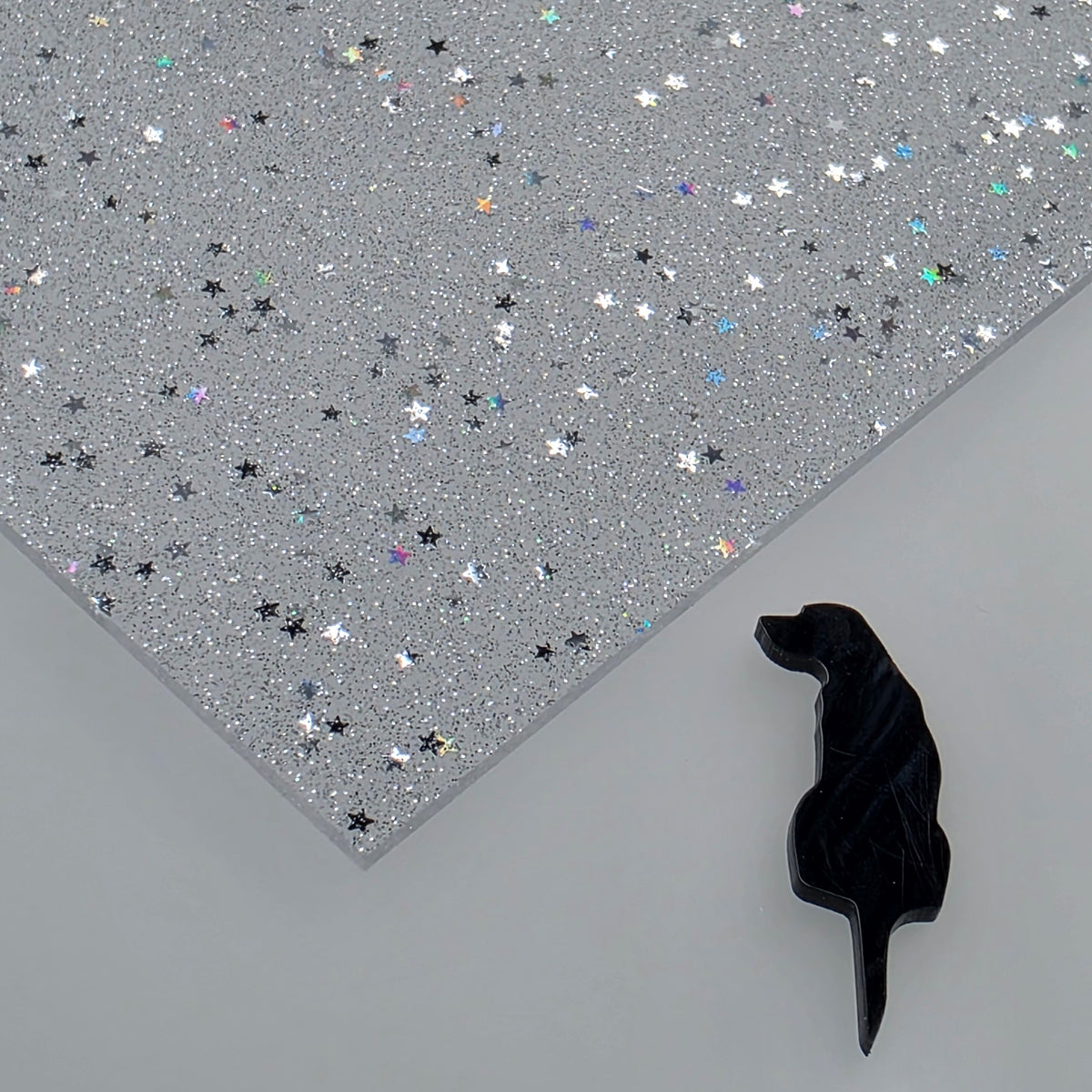 Stellar Ice Cosmic Kisses acrylic sheet