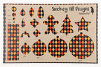 PatternPly® Transparent Halloween Diamonds product photo 2