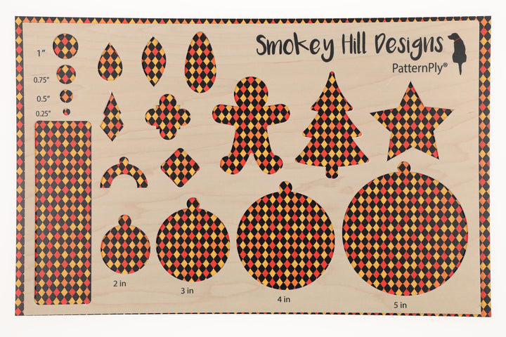 PatternPly® Transparent Halloween Diamonds Micro