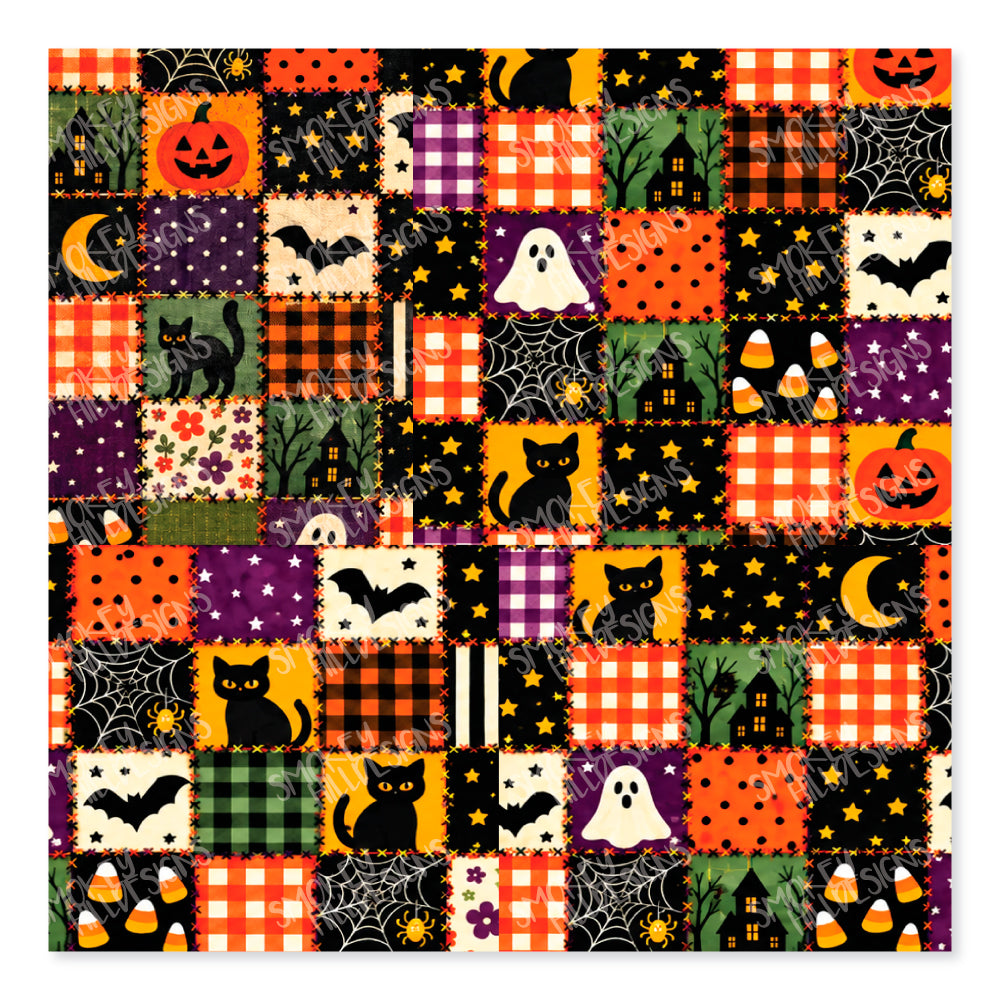 PatternPly® Full Coverage Halloween Patchwork