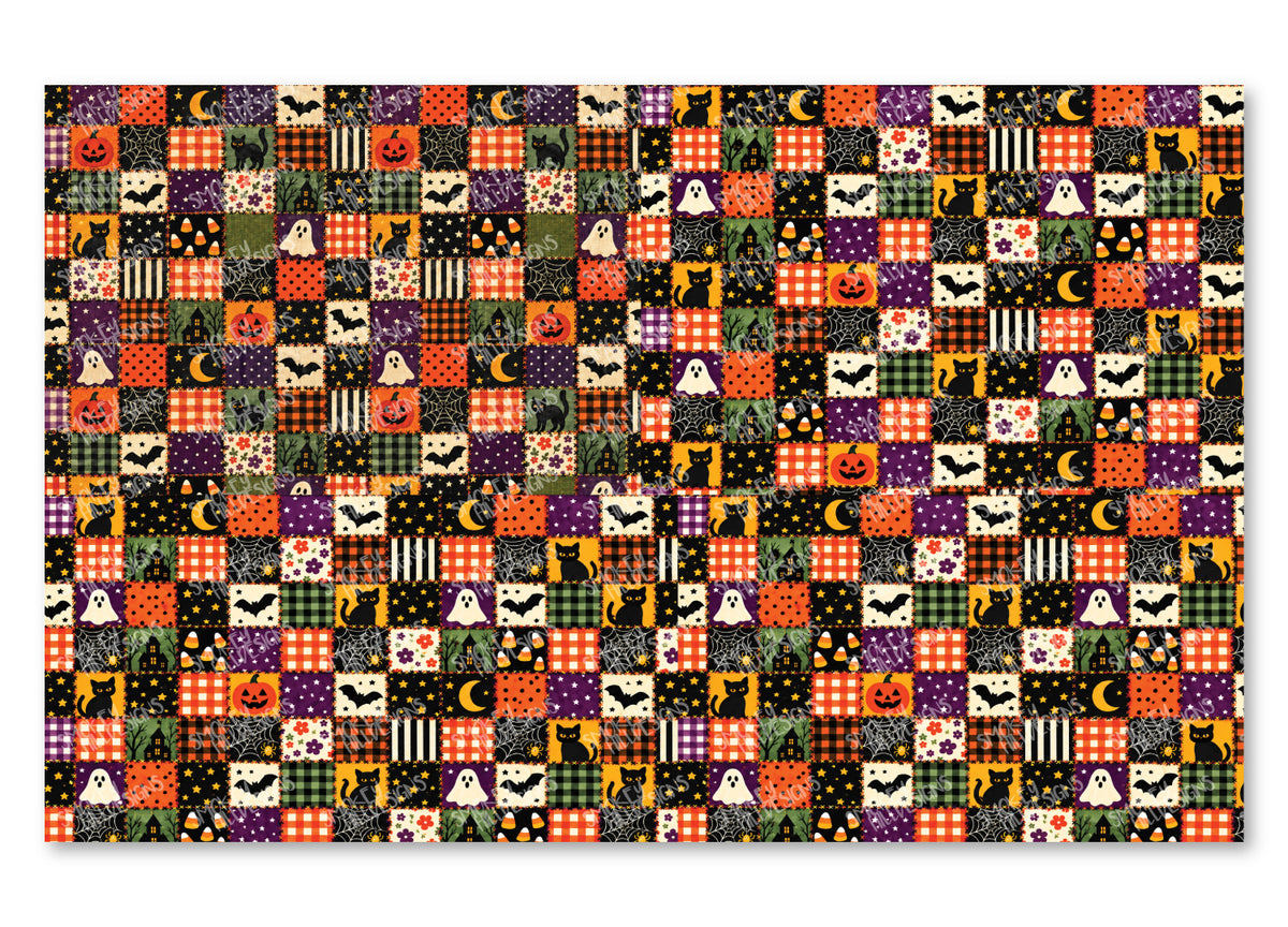 PatternPly® Full Coverage Halloween Patchwork product photo 2