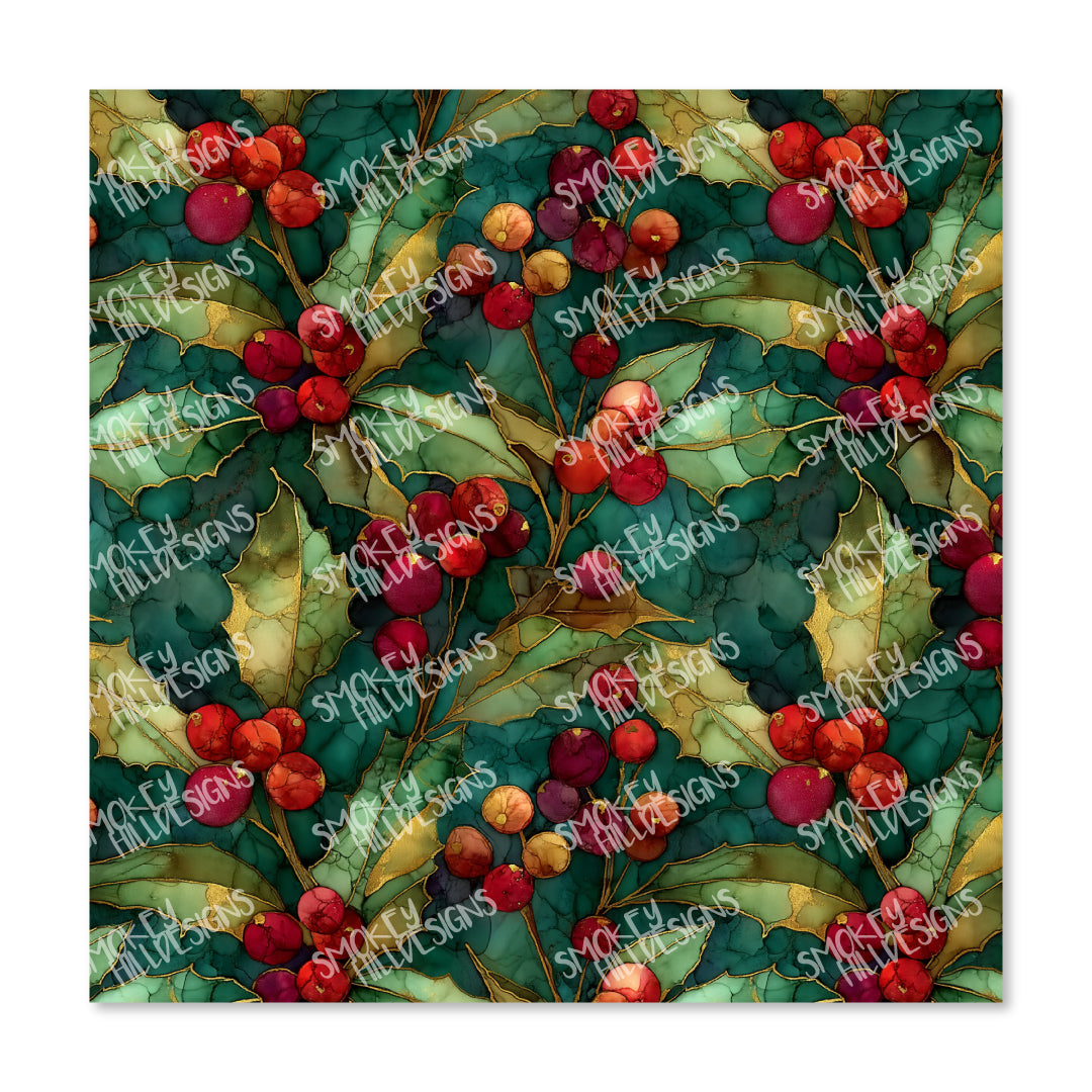 PatternPly® Transparent Happy Hollydays