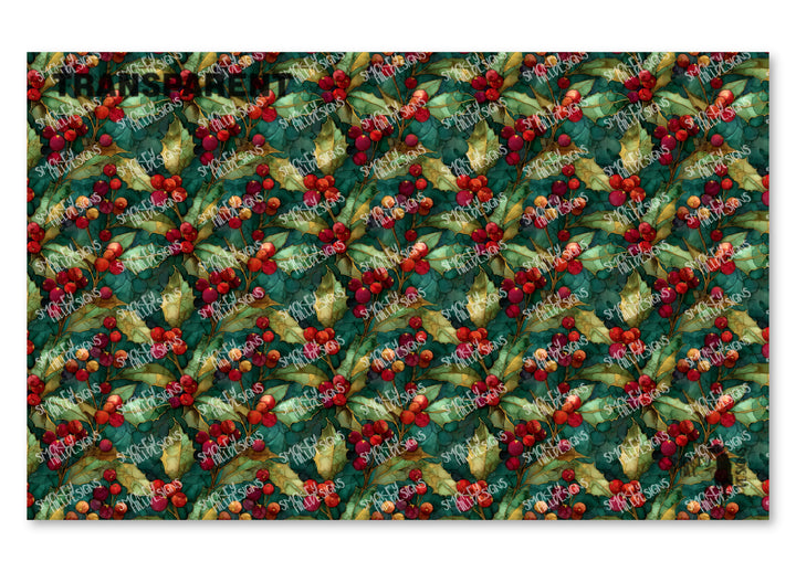 PatternPly® Transparent Happy Hollydays