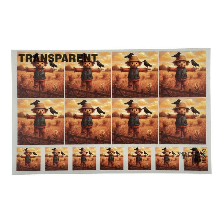 PatternPly® Transparent Harvest Friend 2 size