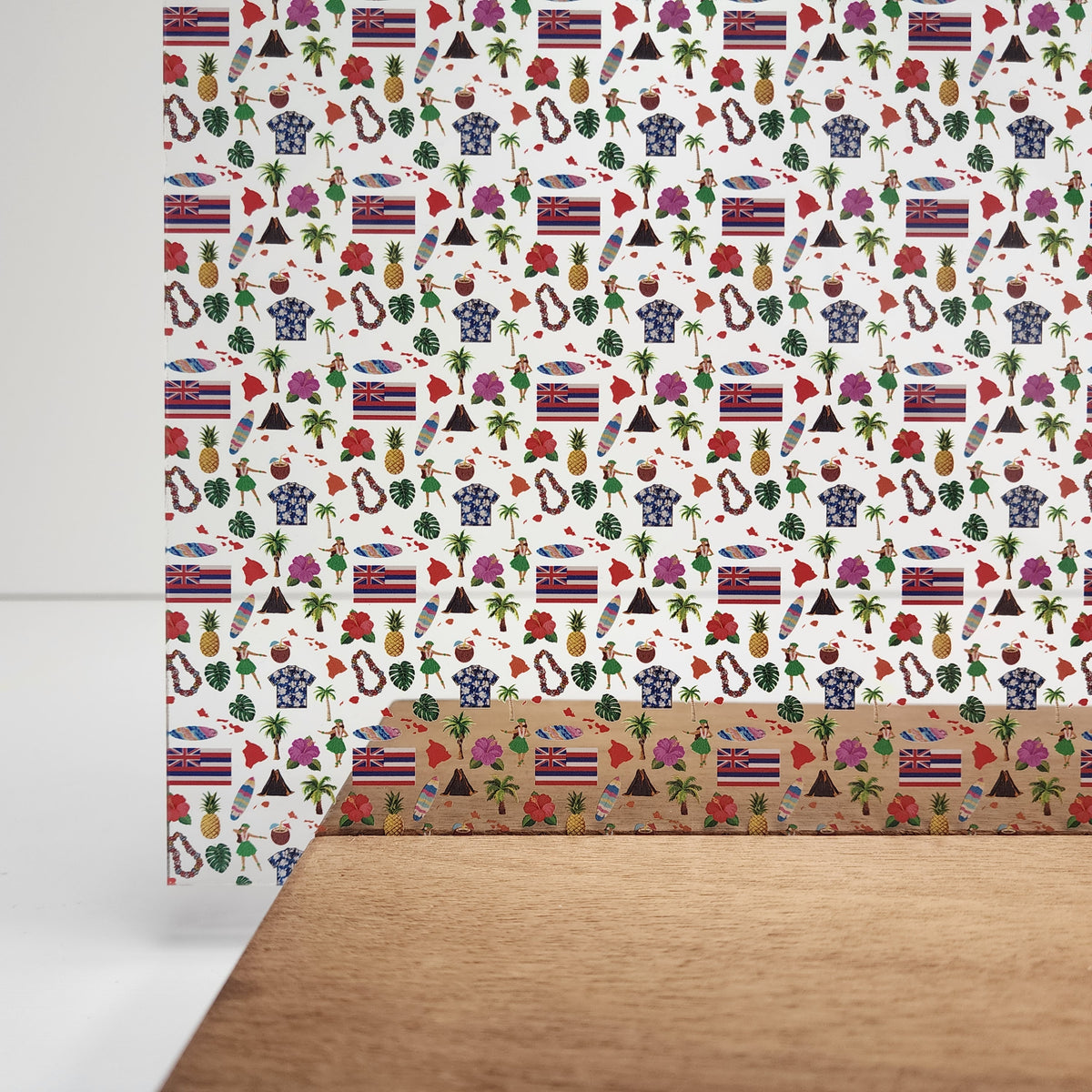PatternPly® Scattered Hawaii Icons sheet showing the pattern