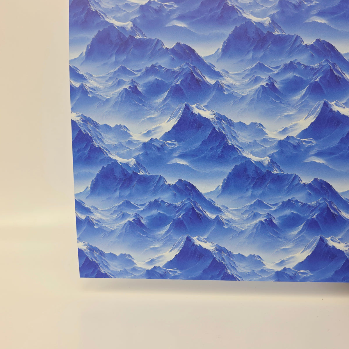 PatternPly® Full Coverage Hazy Mountains sheet showing the pattern