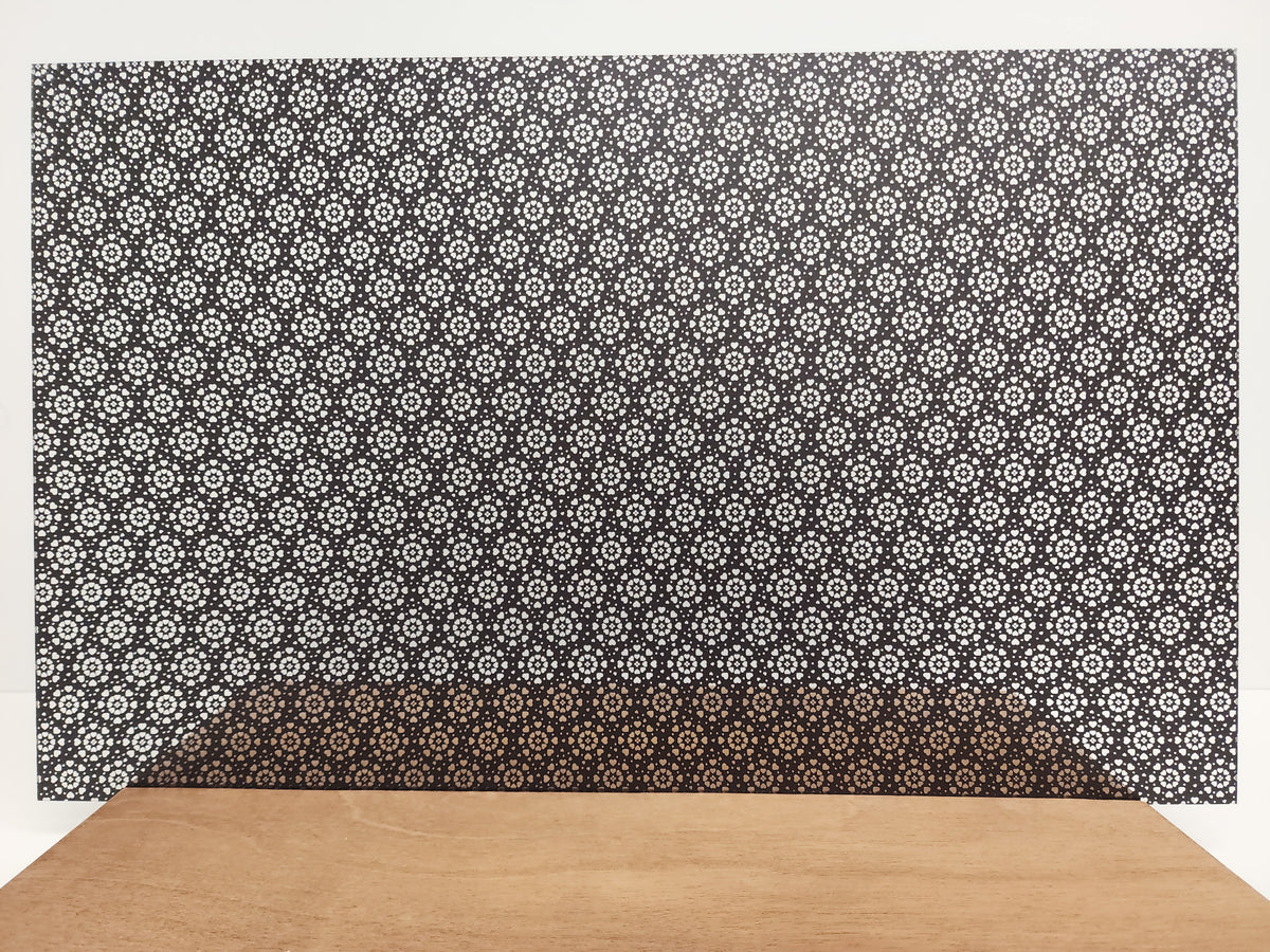 PatternPly® Scattered Heart Circles BLACK product photo 3