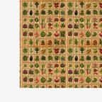 PatternPly® Naturals Heirloom Seeds Large sheet showing the pattern
