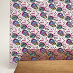 PatternPly® Scattered Hero Mom sheet showing the pattern