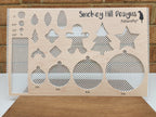 PatternPly® Scattered Herringbone WHITE product photo 2