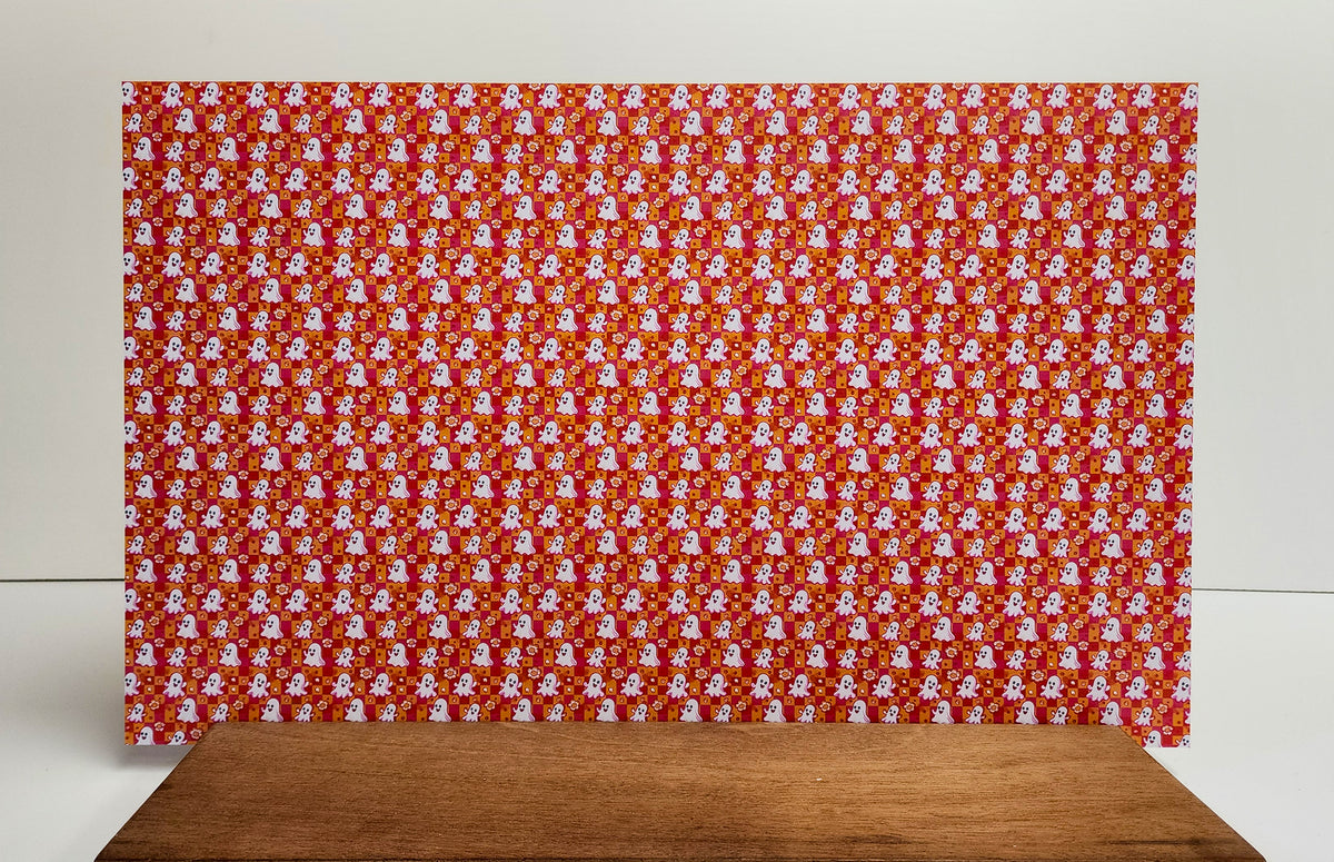 PatternPly® Full Coverage Hippie Ghosts product photo 3