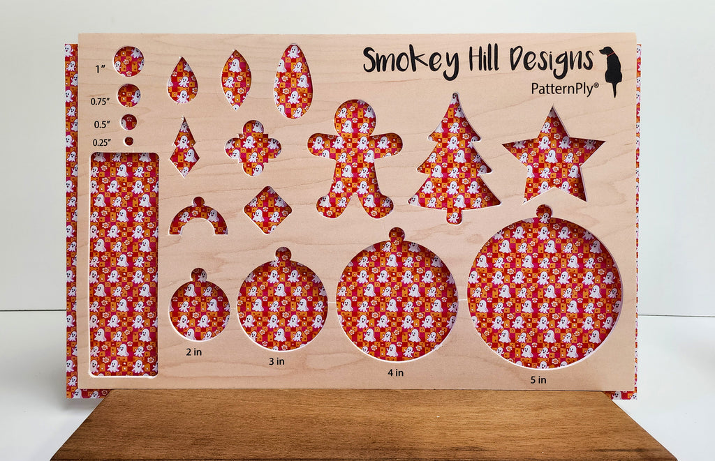 PatternPly® Full Coverage Hippie Ghosts product photo 2