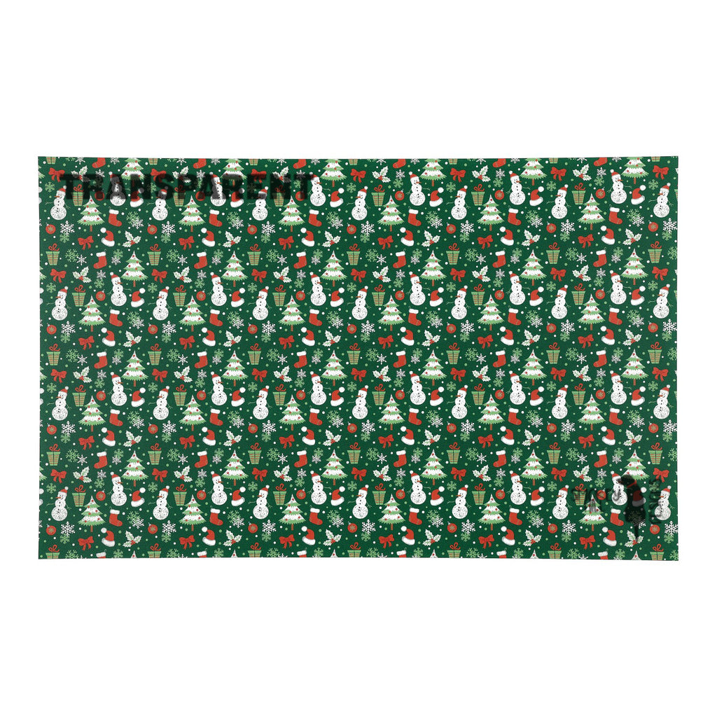 PatternPly® Transparent Holiday Drawings sheet showing the pattern