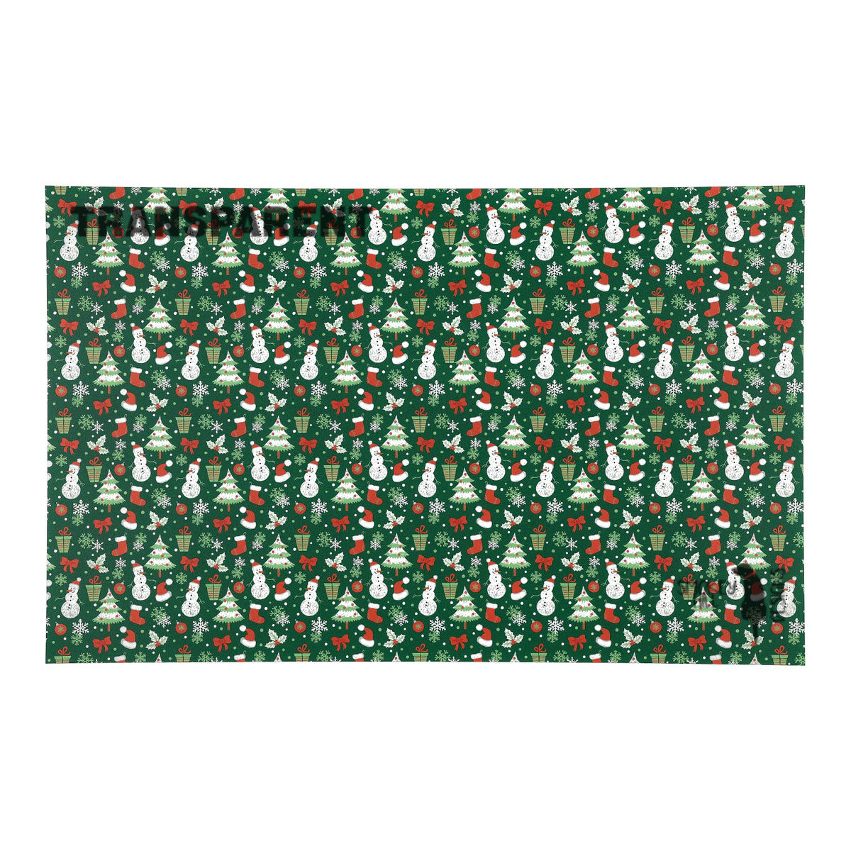 PatternPly® Transparent Holiday Drawings sheet showing the pattern