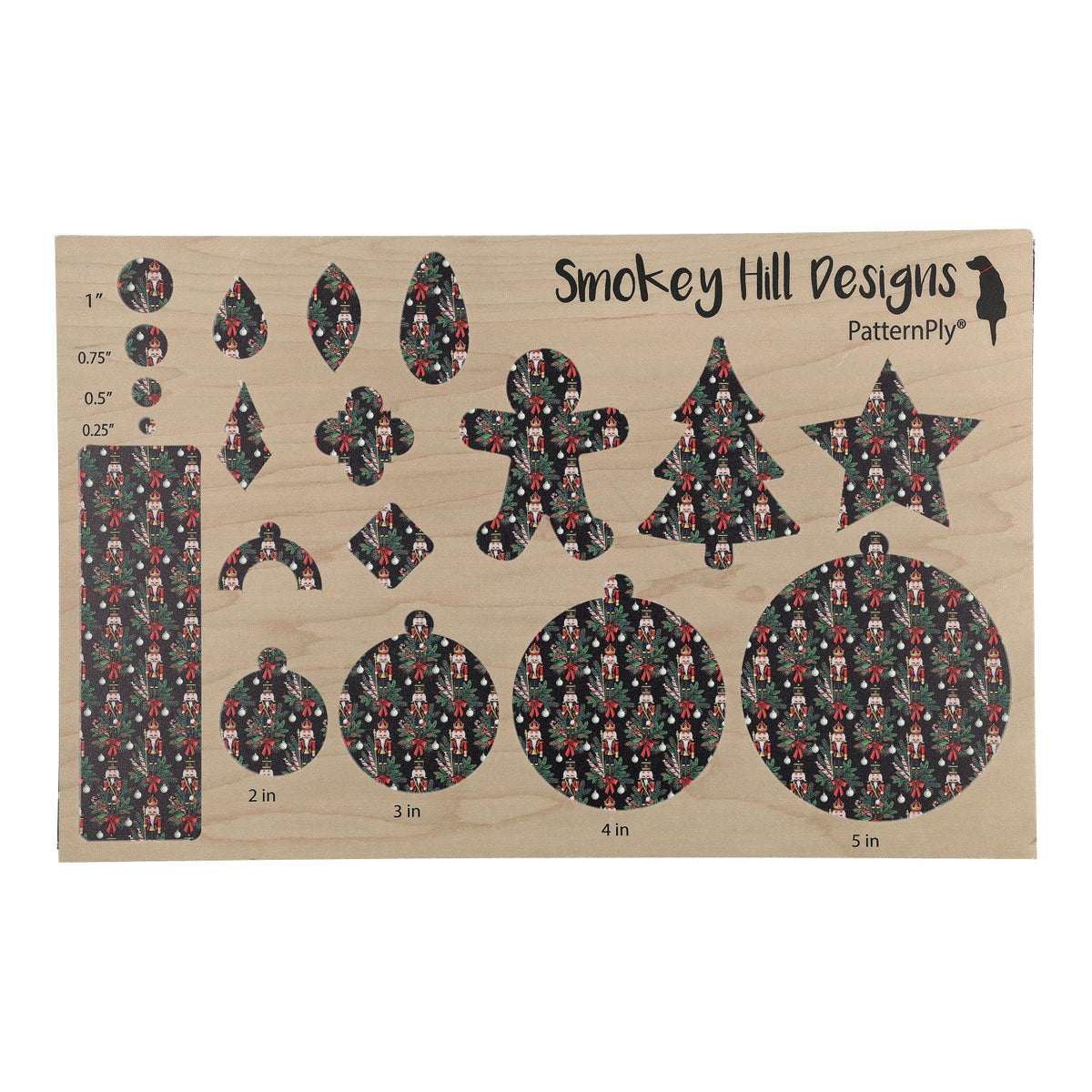 PatternPly® Full Coverage Holiday Guard Navy blue product photo 3