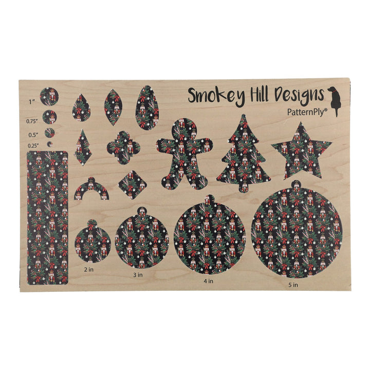 PatternPly® Full Coverage Holiday Guard Navy blue