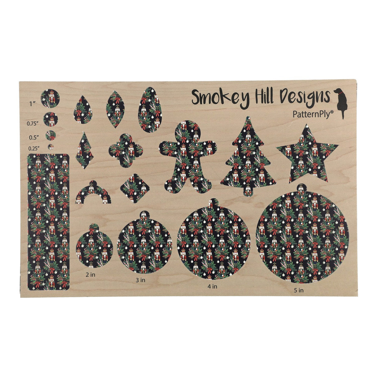 PatternPly® Transparent Holiday Guard Navy Blue product photo 4