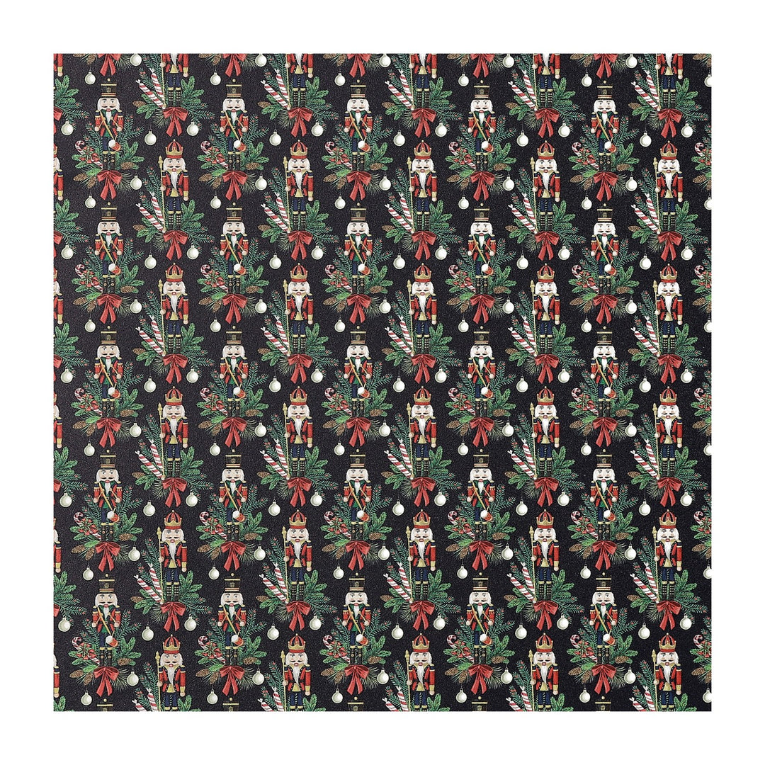 PatternPly® Transparent Holiday Guard Navy Blue