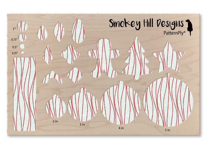 PatternPly® Full Coverage Holiday Snack Cake VERTICAL