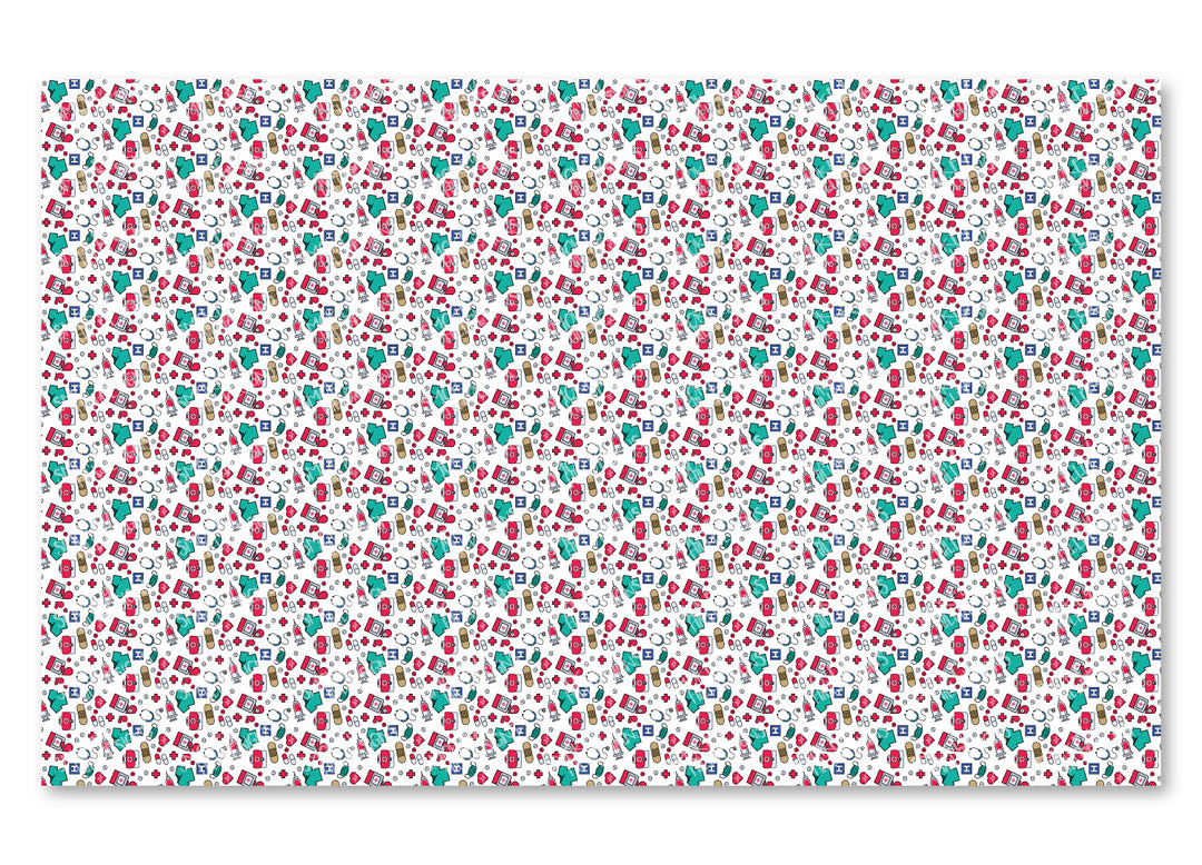 PatternPly® Full Coverage Hospital Worker VERTICAL