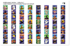 PatternPly® Full Coverage Halloween Series Volume 7 Children's Halloween Teeny Sampler: sampler sheet of small art scene…