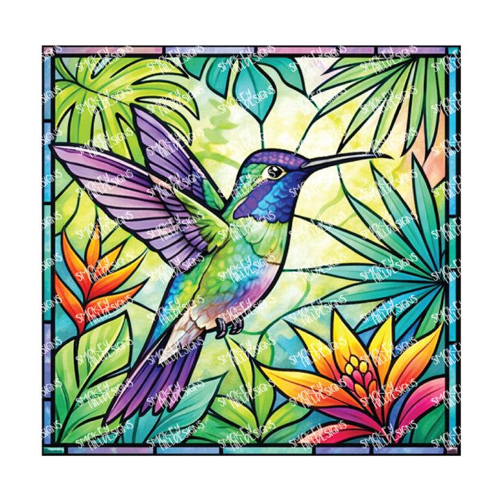 PatternPly® Full Coverage Birds Series Volume 1 Hummingbirds 2