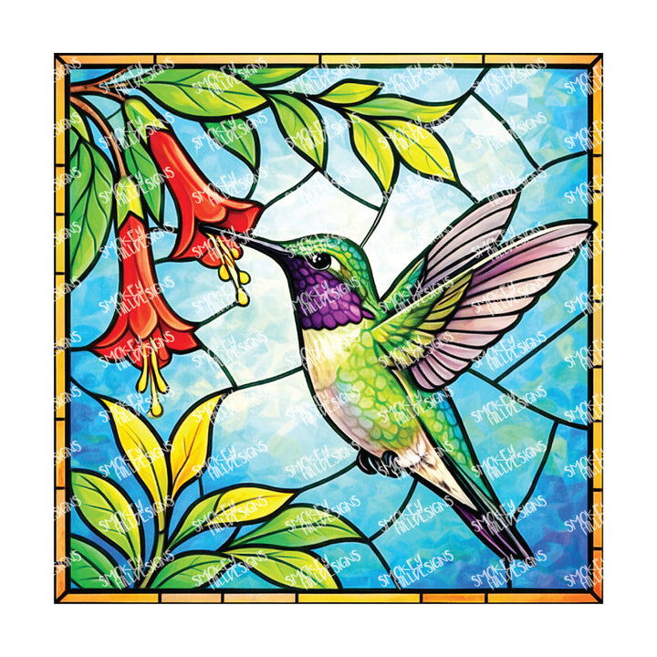 PatternPly® Full Coverage Birds Series Volume 1 Hummingbirds 3