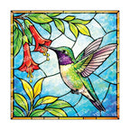 PatternPly® Transparent Birds Series Volume 1 Hummingbirds 3 art scene artwork