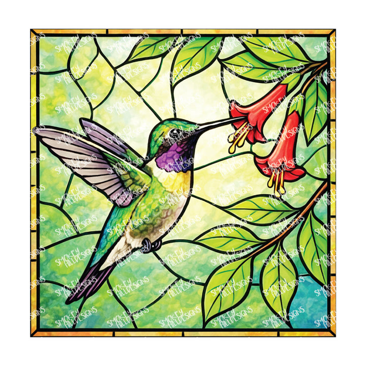 PatternPly® Transparent Birds Series Volume 1 Hummingbirds 4