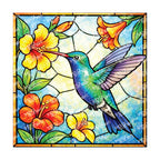 PatternPly® Transparent Birds Series Volume 1 Hummingbirds 6 art scene artwork