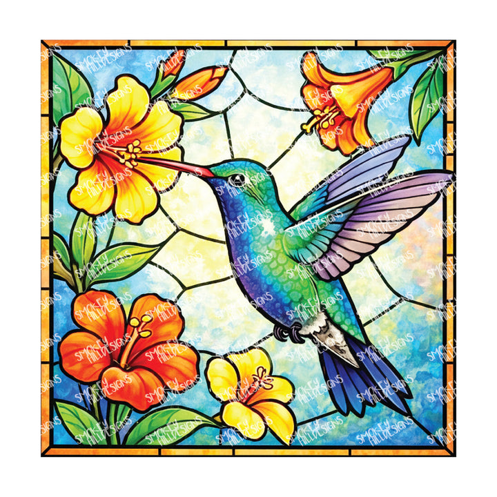 PatternPly® Transparent Birds Series Volume 1 Hummingbirds 6