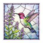 PatternPly® Transparent Birds Series Volume 1 Hummingbirds 7 art scene artwork