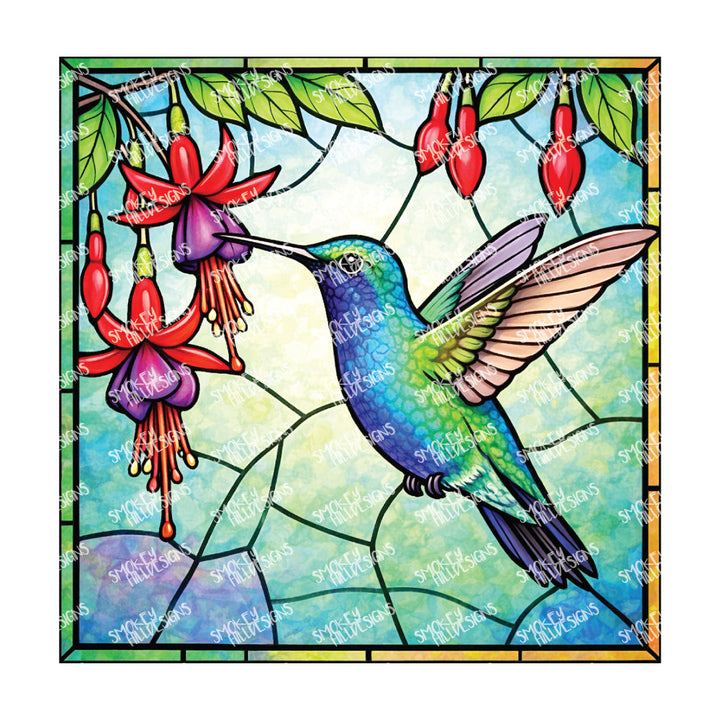 PatternPly® Full Coverage Birds Series Volume 1 Hummingbirds 8