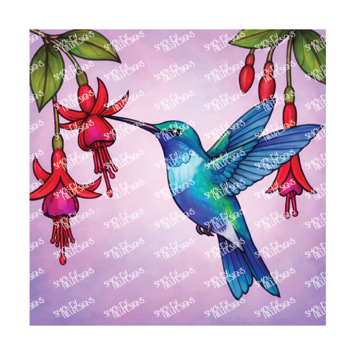 PatternPly® Full Coverage Birds Series Volume 1 Hummingbirds 10