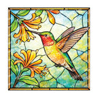 PatternPly® Transparent Birds Series Volume 1 Hummingbirds 12 art scene artwork