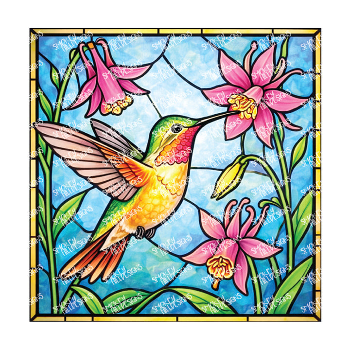 PatternPly® Transparent Birds Series Volume 1 Hummingbirds 15