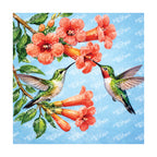 PatternPly® Transparent Birds Series Volume 1 Hummingbirds 20 art scene artwork