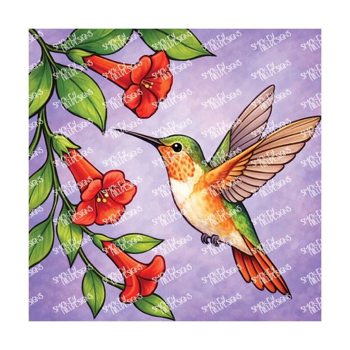 PatternPly® Transparent Birds Series Volume 1 Hummingbirds 23