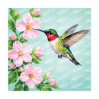 PatternPly® Transparent Birds Series Volume 1 Hummingbirds 24 art scene artwork