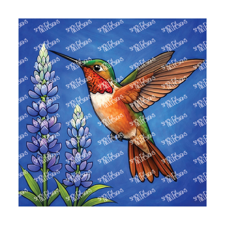 PatternPly® Transparent Birds Series Volume 1 Hummingbirds 25