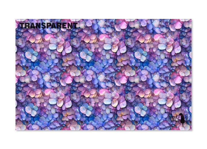 PatternPly® Transparent Hydrangea Dreams